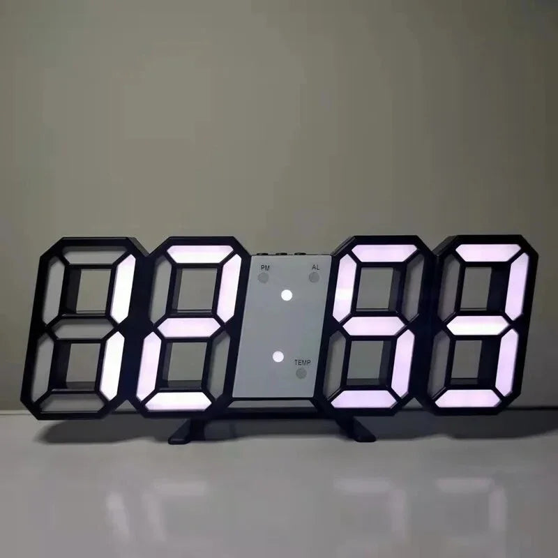 Modern LED Digital Wall & Desk Clock