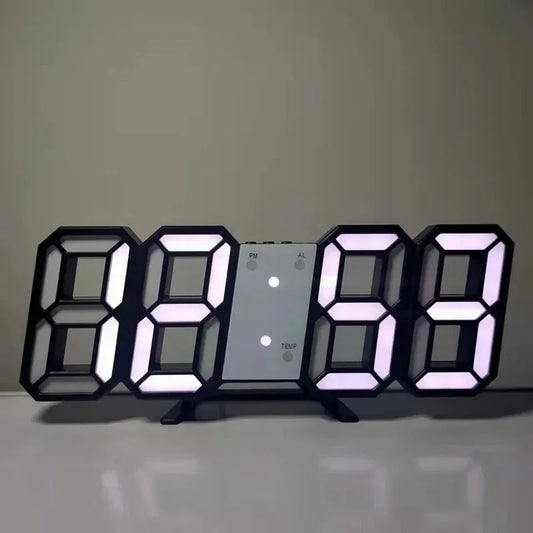 Modern LED Digital Wall & Desk Clock