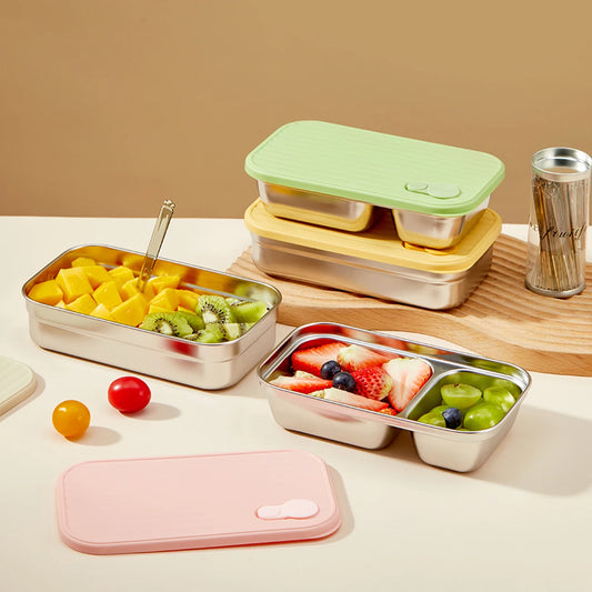Stackable Leak-Proof Food Container for Meals, Fruits & Salads