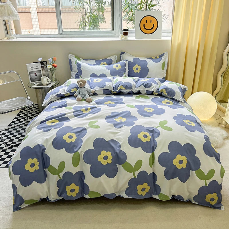 4-Piece Brushed Microfiber Bedding Set