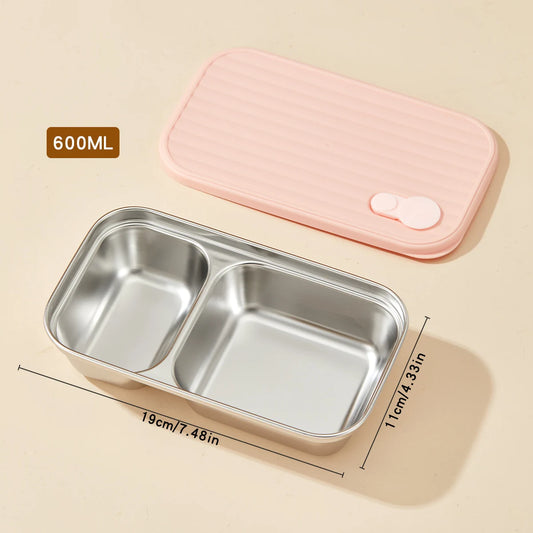 Stackable Leak-Proof Food Container for Meals, Fruits & Salads