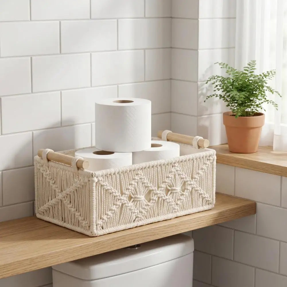 Large Woven Storage Basket