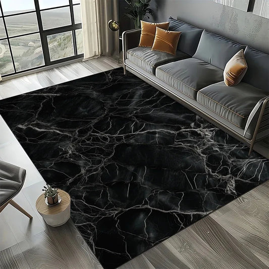 Marble Non-Slip Area Rug