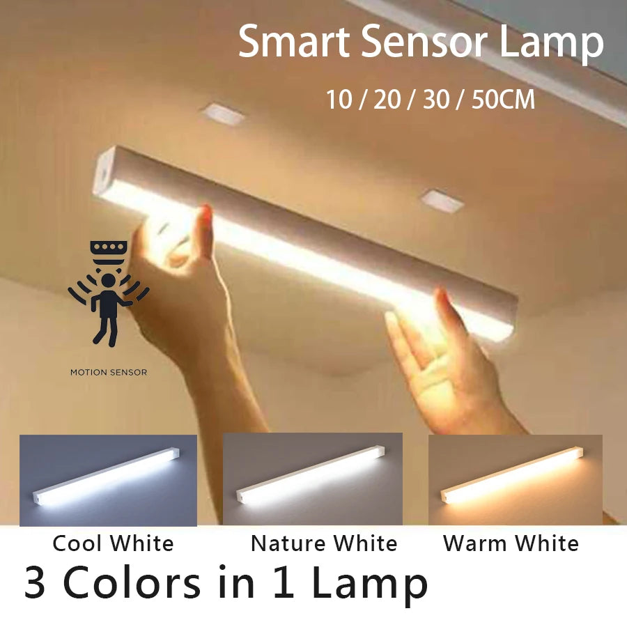 USB Rechargeable Motion Sensor LED Light