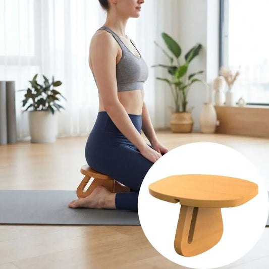 Solid Wood Meditation & Yoga Kneeling Bench