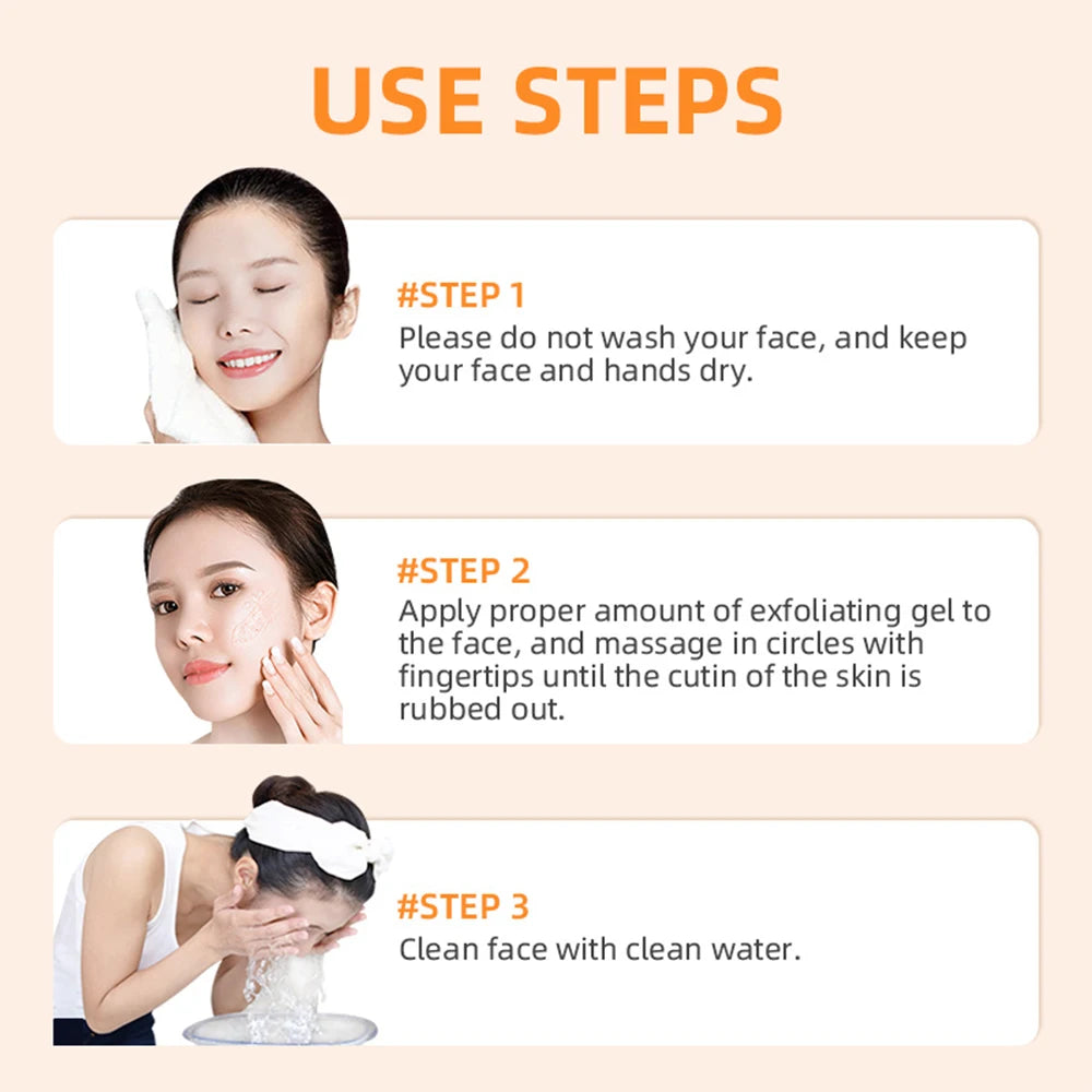 Orange Exfoliating Facial Gel