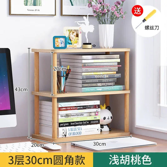 Multi-Layer Book & Office Storage Organizer