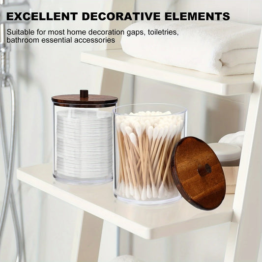 Qtip Holder Dispenser Jars