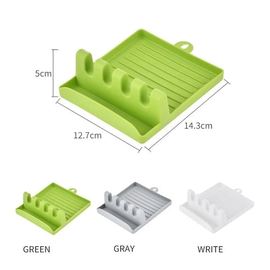 Kitchen Spoon & Spatula Rest Organizer