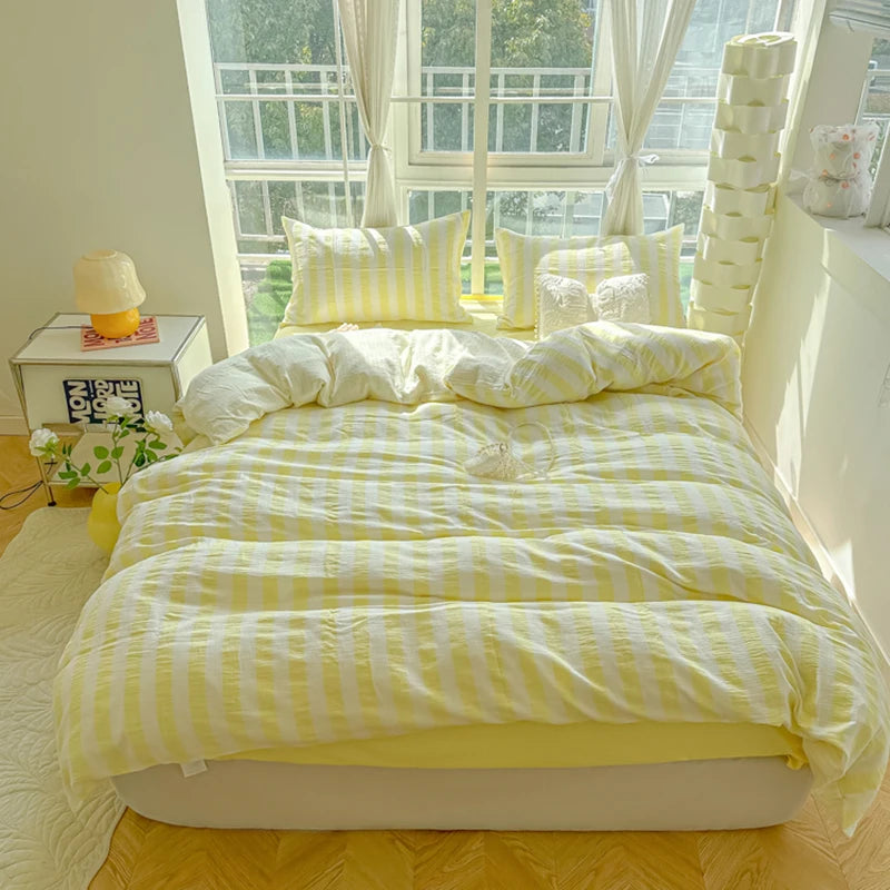 Duvet Cover Set with Bed Sheet