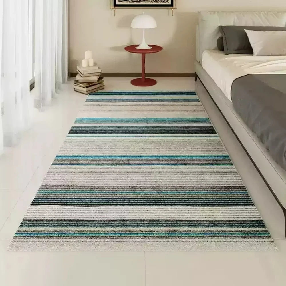 Colorful Striped Non-Slip Rug