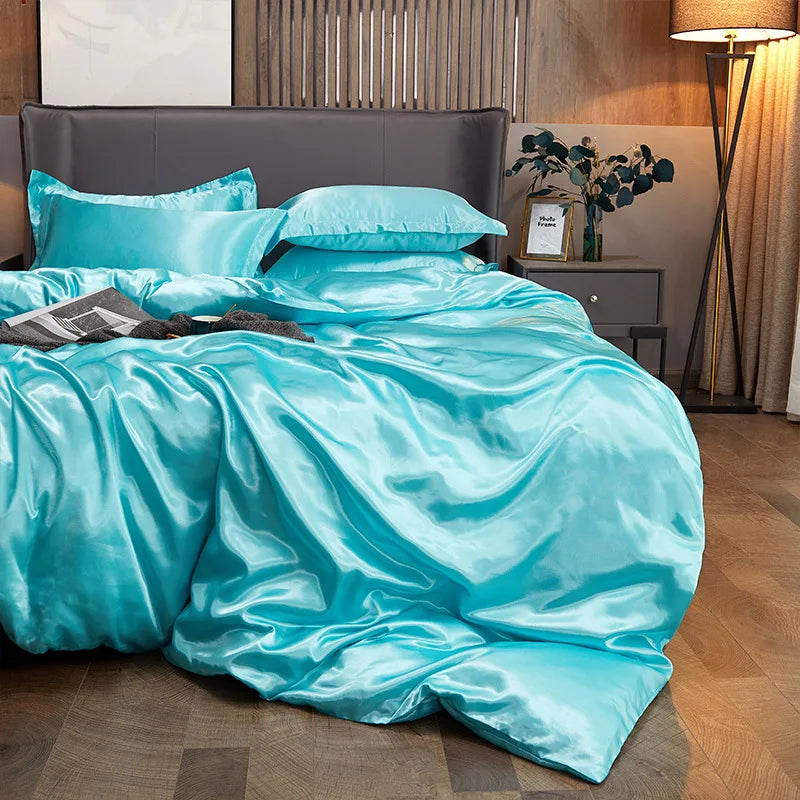 Luxury Jacquard Microfiber Duvet Cover Set