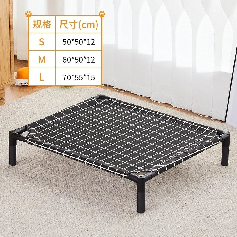 Elevated Folding Pet Bed for Dogs & Cats