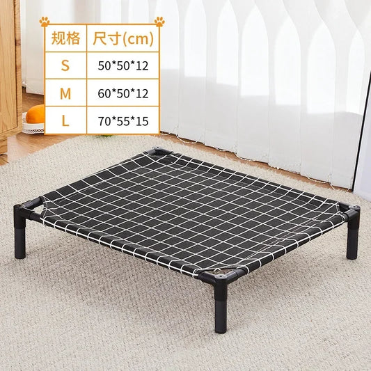 Elevated Folding Pet Bed for Dogs & Cats