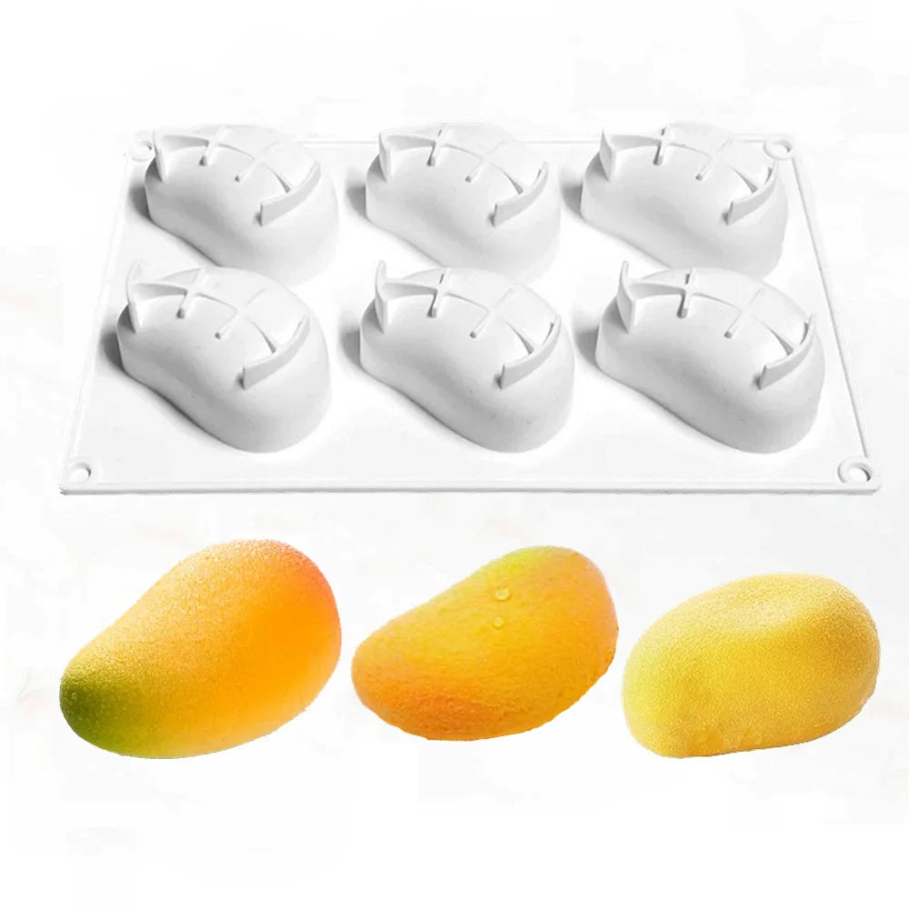 3D Mango Silicone Cake Mold