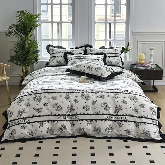 Elegant 4 Piece Bedding Set