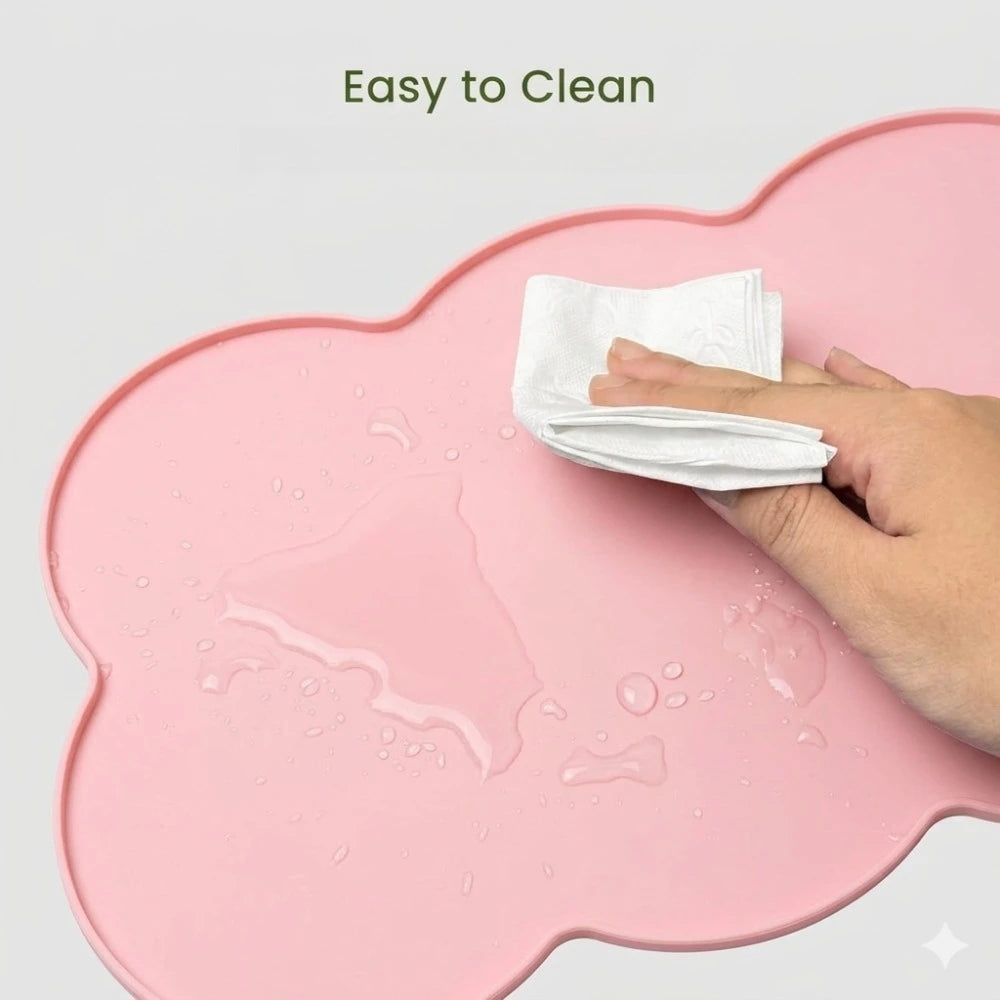 Waterproof Silicone Pet Feeding Mat for Cats & Dogs