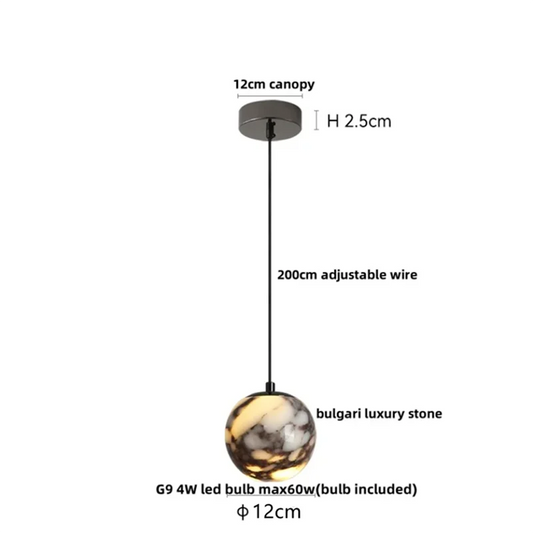 Marble Pendant Light