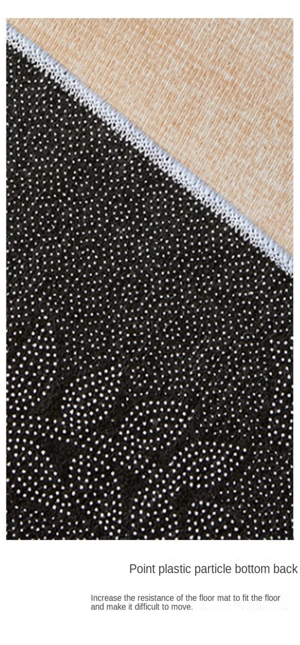 Non-Slip Area Rug for Living Room