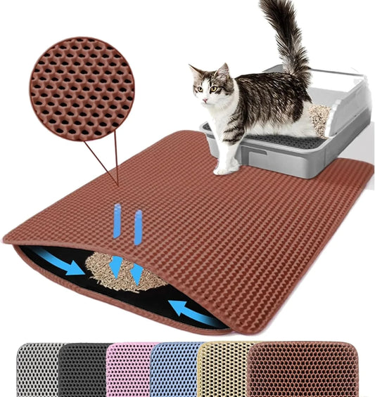 Double Layer Cat Litter Mat
