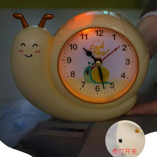 Children's Cartoon Snail Alarm Clock