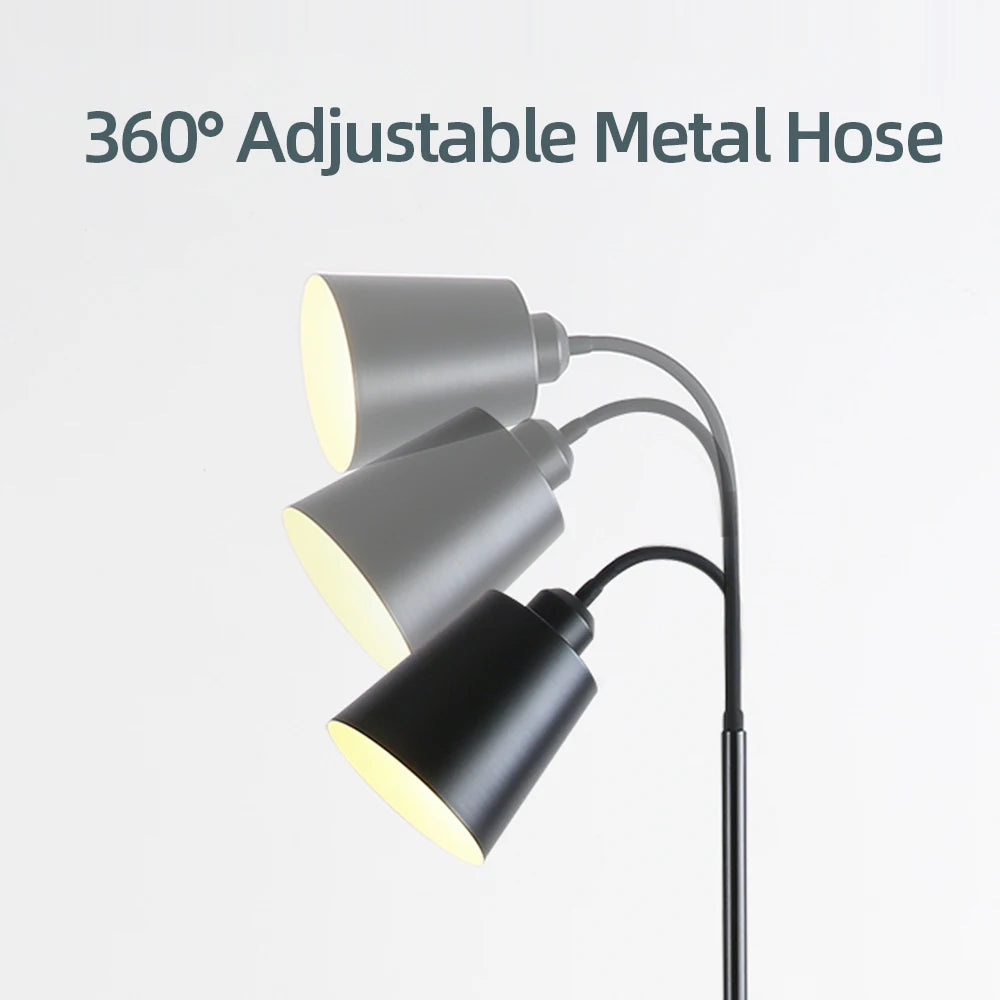 Modern Adjustable LED Floor Lamp for Reading