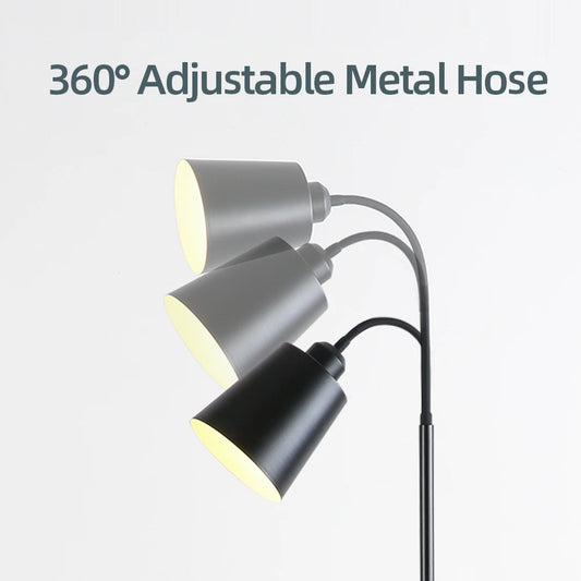Modern Adjustable LED Floor Lamp for Reading