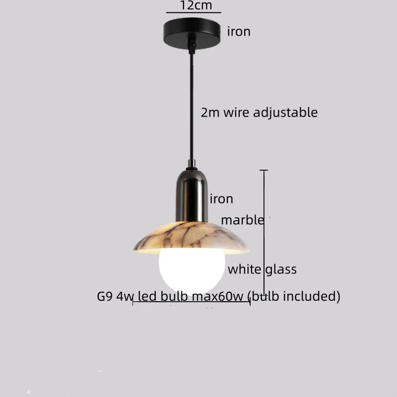 Marble Pendant Light
