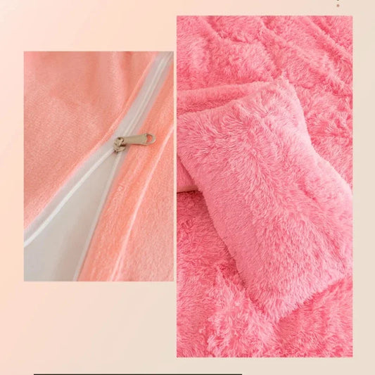 Luxury Plush Duvet Cover Set