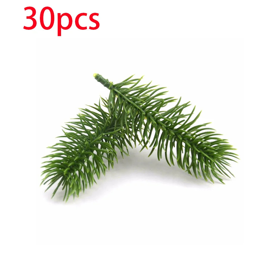 Artificial Pine Branches Greenery Decor Stems