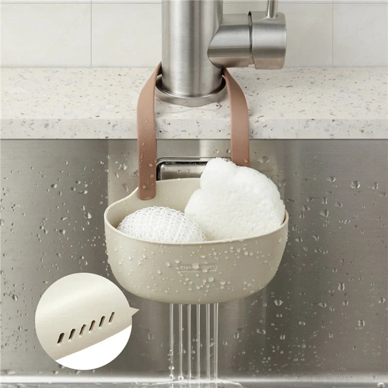 Faucet Hanging Sponge & Soap Holder
