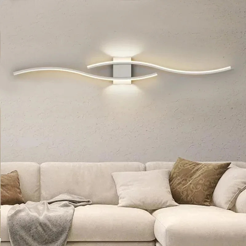 Dimmable Aluminium Wall Light for Bedroom & Living Room