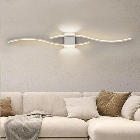 Dimmable Aluminium Wall Light for Bedroom & Living Room