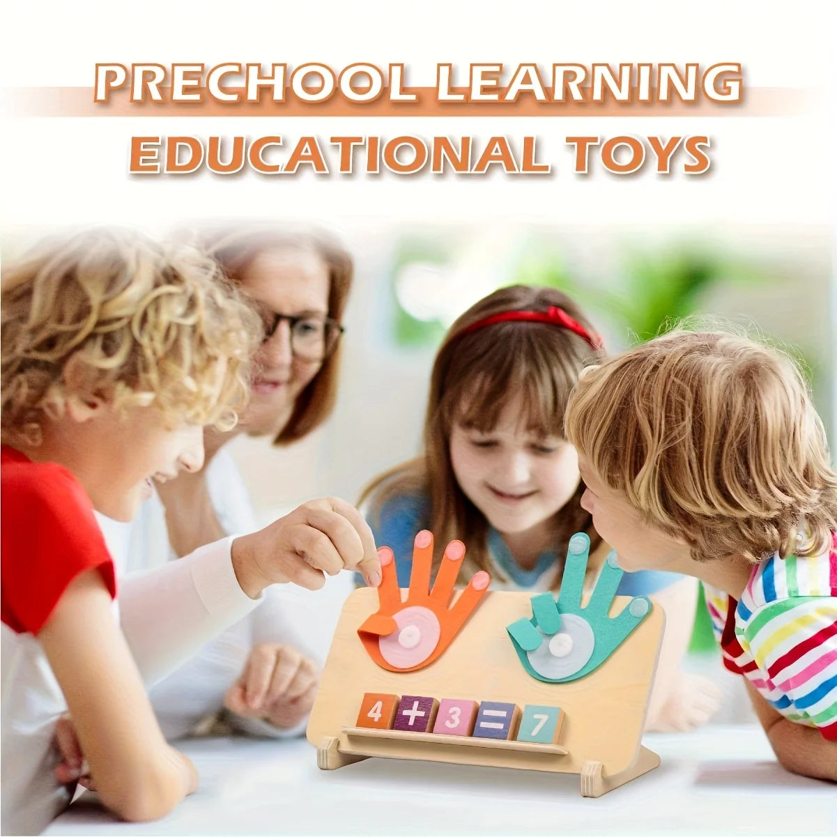 Montessori Wooden Math Learning Board
