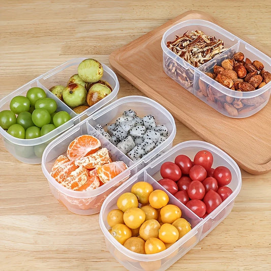 Dual Compartment Food Storage Container