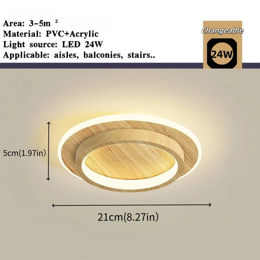 Modern Japanese LED Ceiling Light
