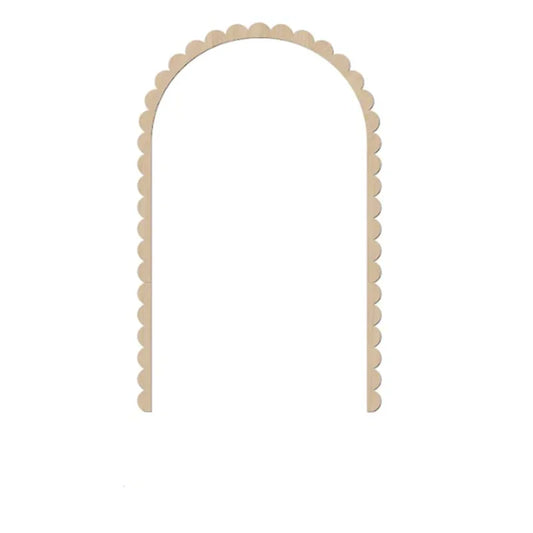 Modern Wooden Arch Wall Panel DIY Décor