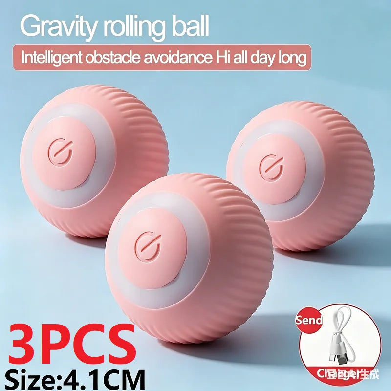 Automatic Rolling Cat Ball Toy