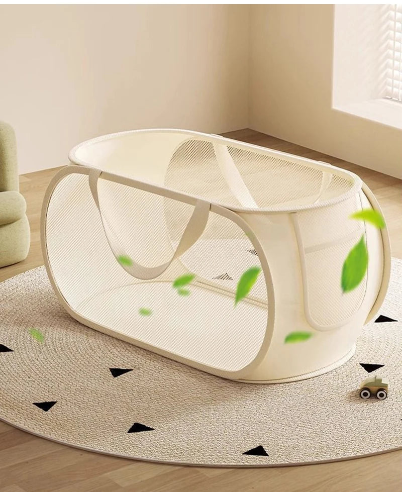 Large Capacity Kids Toy Storage Basket