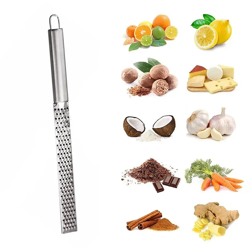 Stainless Steel Cheese Grater & Lemon Zester