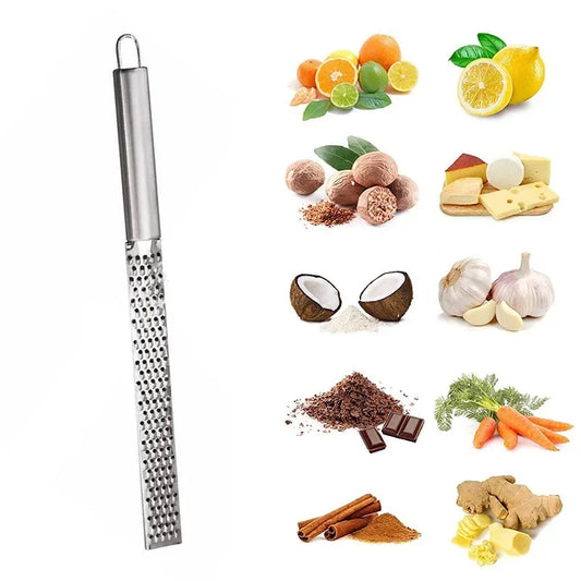 Stainless Steel Cheese Grater & Lemon Zester
