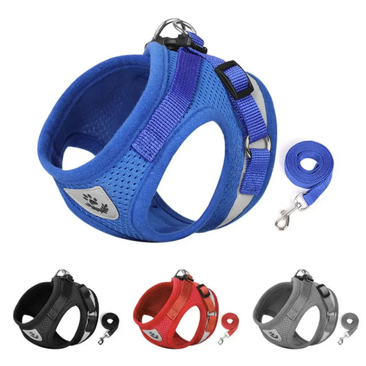 Reflective Cat Harness & Leash Set