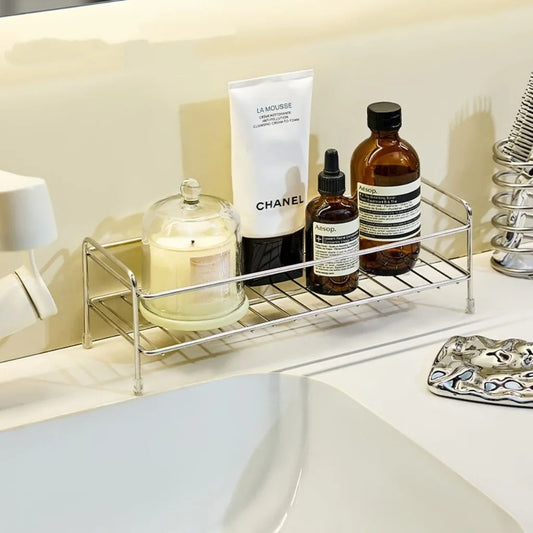2-Tier Metal Cosmetic Organiser