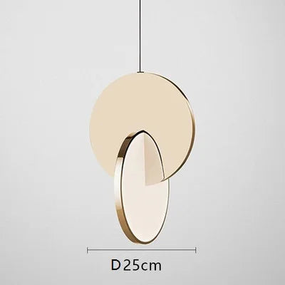 Gold & Silver Hanging Lamp