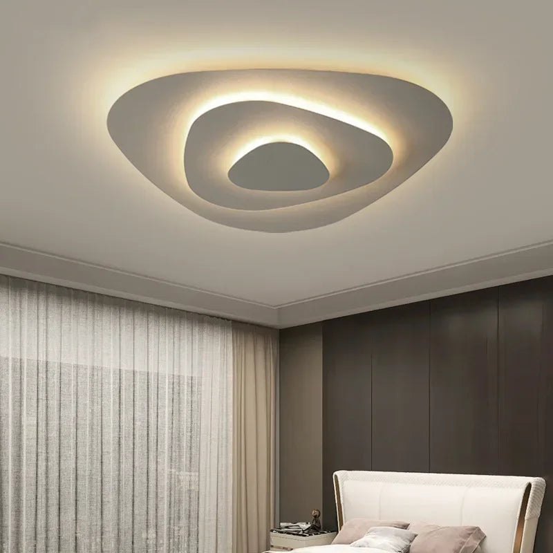Modern LED Flush Mount Ceiling Chandelier