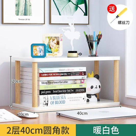 Multi-Layer Book & Office Storage Organizer
