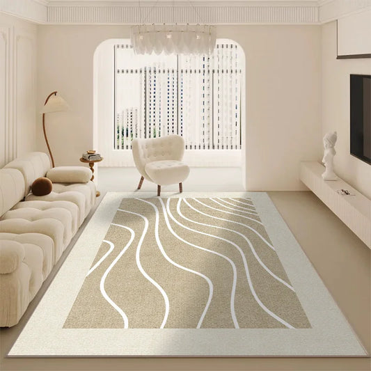 Luxury Cream Area Rug