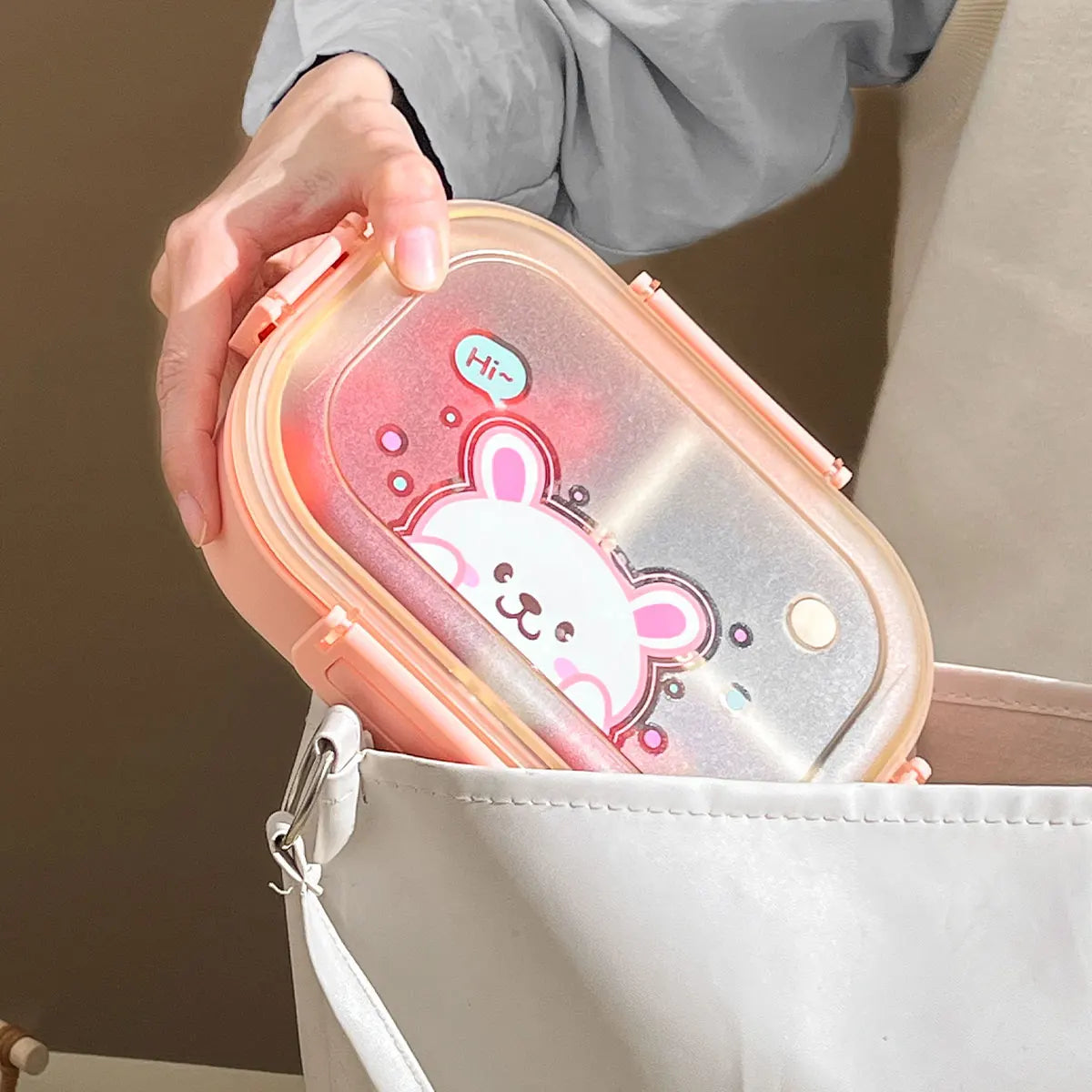 Compartment Lunch Box – Portable Microwave-Safe Food Container