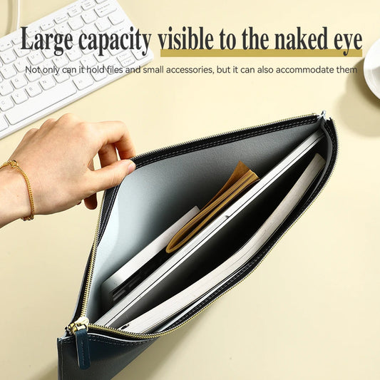 Leather A4 Document Bag