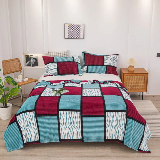Soft Lightweight Throw for Home & Travel